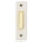 Newhouse Hardware Lighted Door Chime Push Button, White BT3WL - alternate 1